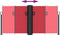 vidaXL - Windscherm - uittrekbaar - 120x1000 - cm - rood