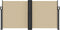 vidaXL - Windscherm - uittrekbaar - 120x1200 - cm - beige