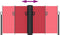 vidaXL - Windscherm - uittrekbaar - 120x1200 - cm - rood