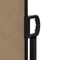 vidaXL - Windscherm - uittrekbaar - 120x1200 - cm - taupe