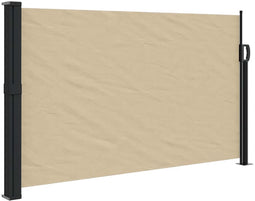 vidaXL - Windscherm - uittrekbaar - 120x500 - cm - beige