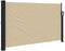 vidaXL - Windscherm - uittrekbaar - 120x500 - cm - beige
