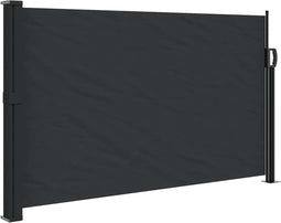 vidaXL - Windscherm - uittrekbaar - 120x500 - cm - zwart