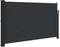 vidaXL - Windscherm - uittrekbaar - 120x500 - cm - zwart