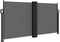 vidaXL - Windscherm - uittrekbaar - 120x600 - cm - antraciet