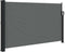 vidaXL - Windscherm - uittrekbaar - 120x600 - cm - antraciet