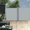 vidaXL - Windscherm - uittrekbaar - 120x600 - cm - antraciet