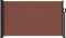 vidaXL - Windscherm - uittrekbaar - 120x600 - cm - bruin