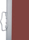 vidaXL - Windscherm - uittrekbaar - 120x600 - cm - bruin