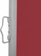 vidaXL - Windscherm - uittrekbaar - 120x600 - cm - rood