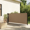 vidaXL - Windscherm - uittrekbaar - 120x600 - cm - taupe