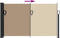 vidaXL - Windscherm - uittrekbaar - 120x600 - cm - taupe