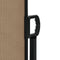 vidaXL - Windscherm - uittrekbaar - 120x600 - cm - taupe