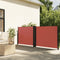 vidaXL - Windscherm - uittrekbaar - 120x600 - cm - terracotta