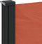 vidaXL - Windscherm - uittrekbaar - 120x600 - cm - terracotta