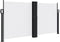 vidaXL - Windscherm - uittrekbaar - 120x600 - cm - wit