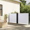 vidaXL - Windscherm - uittrekbaar - 120x600 - cm - wit
