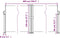vidaXL - Windscherm - uittrekbaar - 120x600 - cm - wit