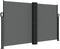 vidaXL - Windscherm - uittrekbaar - 140x1000 - cm - antraciet