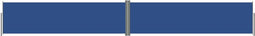 vidaXL - Windscherm - uittrekbaar - 140x1000 - cm - blauw