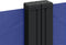 vidaXL - Windscherm - uittrekbaar - 140x1000 - cm - blauw
