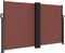 vidaXL - Windscherm - uittrekbaar - 140x1000 - cm - bruin