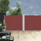 vidaXL - Windscherm - uittrekbaar - 140x1000 - cm - bruin