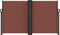 vidaXL - Windscherm - uittrekbaar - 140x1000 - cm - bruin