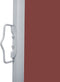 vidaXL - Windscherm - uittrekbaar - 140x1000 - cm - bruin