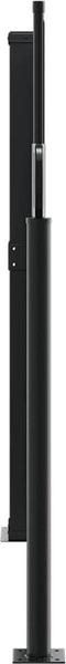 vidaXL - Windscherm - uittrekbaar - 140x1000 - cm - bruin