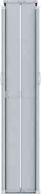vidaXL - Windscherm - uittrekbaar - 140x1000 - cm - crèmekleurig