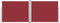 vidaXL - Windscherm - uittrekbaar - 140x1000 - cm - rood