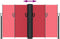 vidaXL - Windscherm - uittrekbaar - 140x1000 - cm - rood