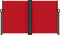 vidaXL - Windscherm - uittrekbaar - 140x1000 - cm - rood