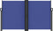 vidaXL - Windscherm - uittrekbaar - 140x1200 - cm - blauw