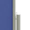 vidaXL - Windscherm - uittrekbaar - 140x1200 - cm - blauw