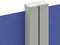 vidaXL - Windscherm - uittrekbaar - 140x1200 - cm - blauw