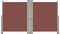 vidaXL - Windscherm - uittrekbaar - 140x1200 - cm - bruin