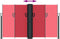 vidaXL - Windscherm - uittrekbaar - 140x1200 - cm - rood