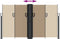 vidaXL - Windscherm - uittrekbaar - 140x1200 - cm - taupe