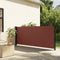 vidaXL - Windscherm - uittrekbaar - 140x300 - cm - bruin