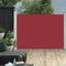 vidaXL - Windscherm - uittrekbaar - 140x300 - cm - crèmekleurig