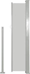 vidaXL - Windscherm - uittrekbaar - 140x300 - cm - crèmekleurig