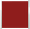 vidaXL - Windscherm - uittrekbaar - 140x300 - cm - rood