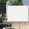vidaXL - Windscherm - uittrekbaar - 140x300 - cm - rood