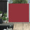vidaXL - Windscherm - uittrekbaar - 140x300 - cm - rood