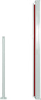 vidaXL - Windscherm - uittrekbaar - 140x300 - cm - rood