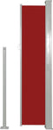 vidaXL - Windscherm - uittrekbaar - 140x300 - cm - rood