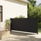 vidaXL - Windscherm - uittrekbaar - 140x300 - cm - zwart