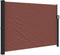 vidaXL - Windscherm - uittrekbaar - 140x500 - cm - bruin